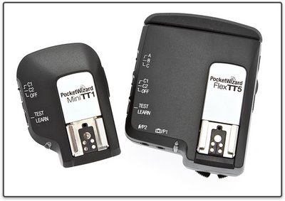 Nouveaux PocketWizard MiniTT1 et FlexTT5