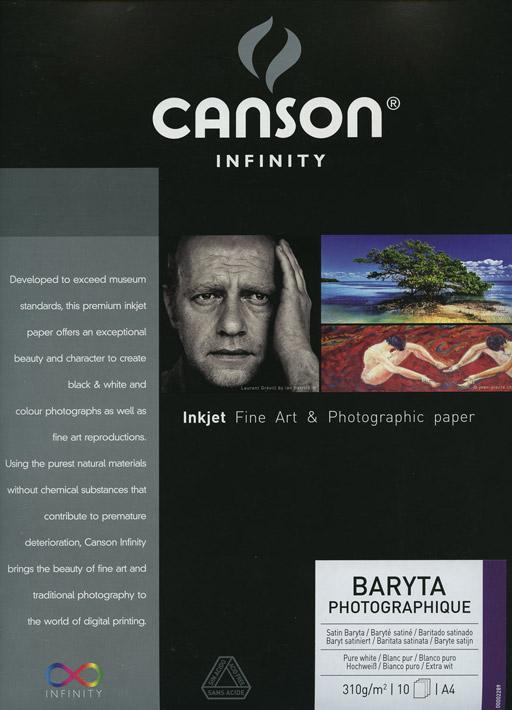 Papier Canson Infinity Baryta : Test, profils...